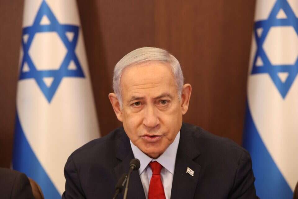 ראש הממשלה נתניהו בישיבת הממשלה (ארכיון) , עמית שאבי