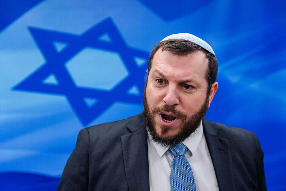 השר למורשת, הרב עמיחי אליהו , אוליבייה פיטוסי/פלאש90