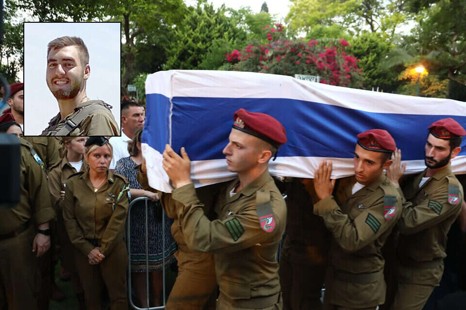 הלווית החייל אור ישראלוב ז"ל , גדעון מרקוביץ/דובר צה"ל