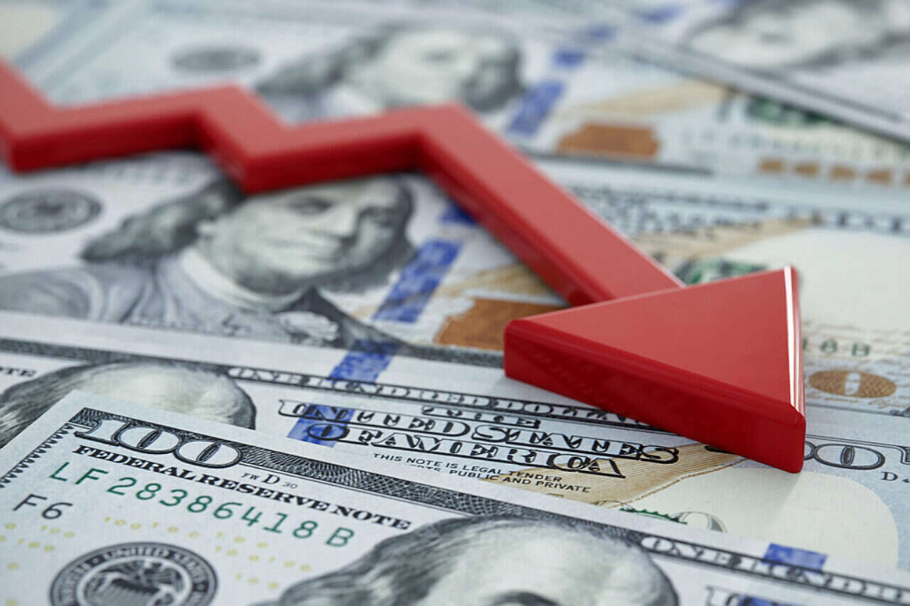 The Treasury is considering taking advantage of the low dollar rate - and may save a lot of money