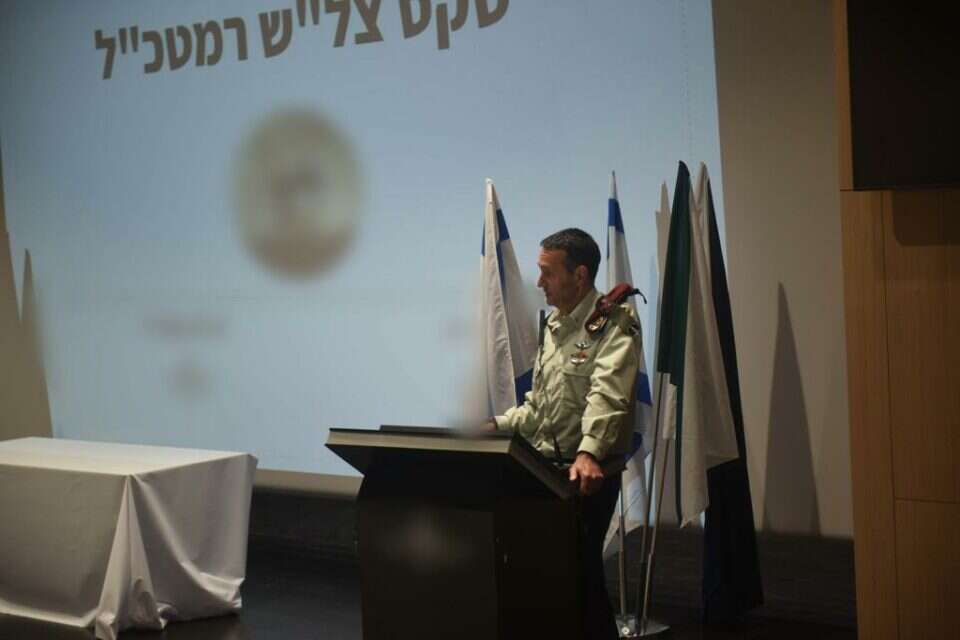 הרמטכ"ל רב אלוף הרצי הלוי , דובר צה"ל