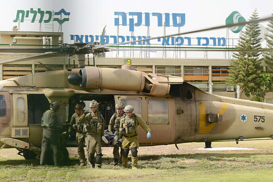 פינוי פצועים במסוק (ארכיון)