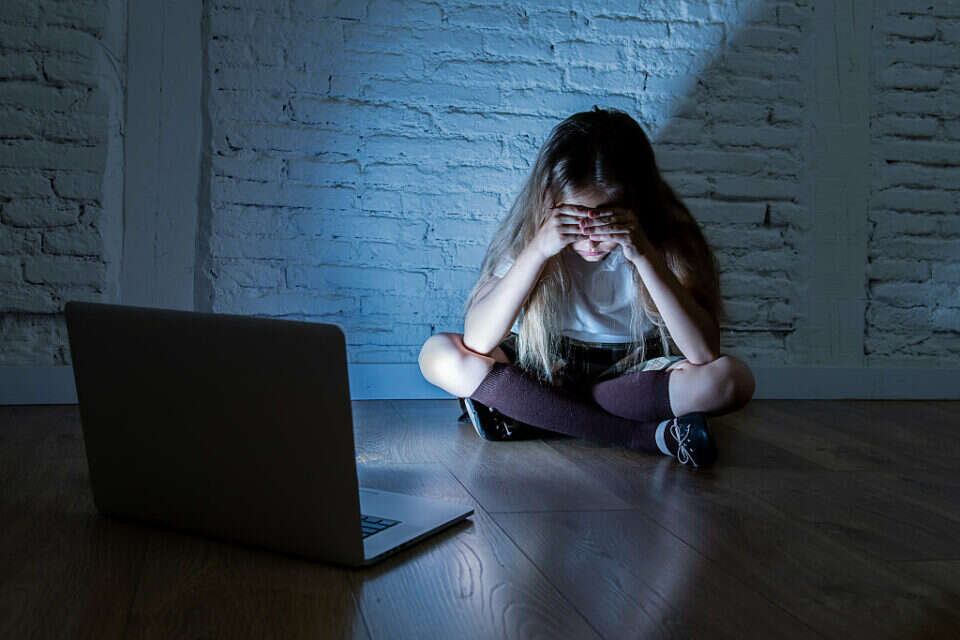 קטינה ברשת. אילוסטרציה , GettyImages