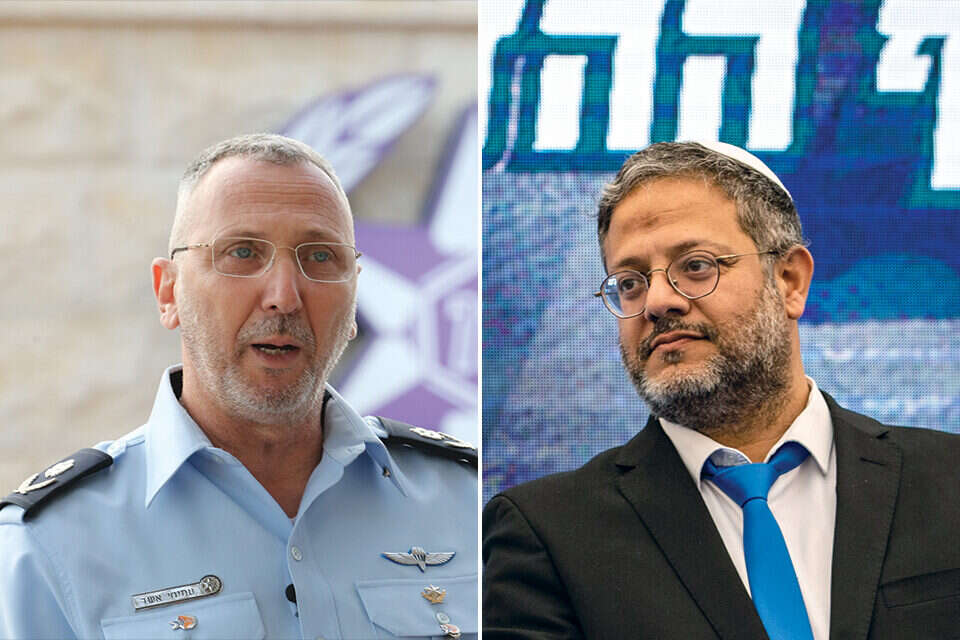 אשד פרש, בן גביר תקף ,