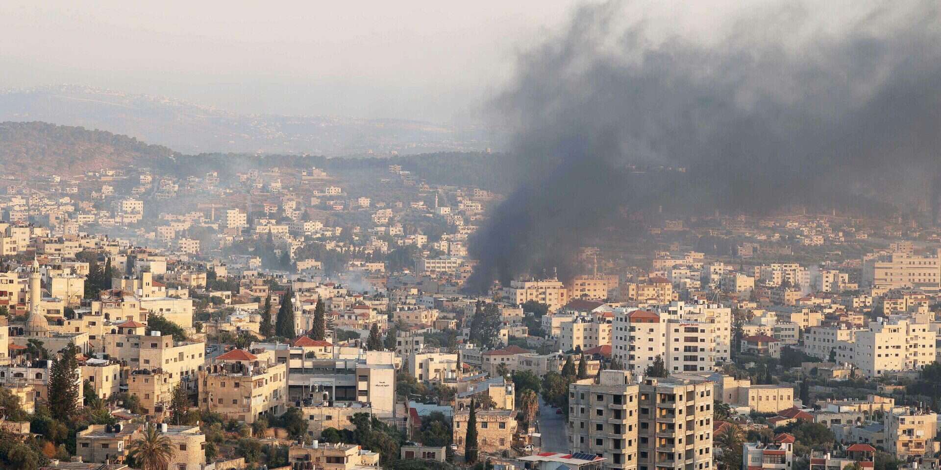 עשן בשמי ג'נין, במהלך המבצע