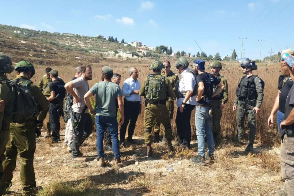 זירת הפיגוע בקדומים