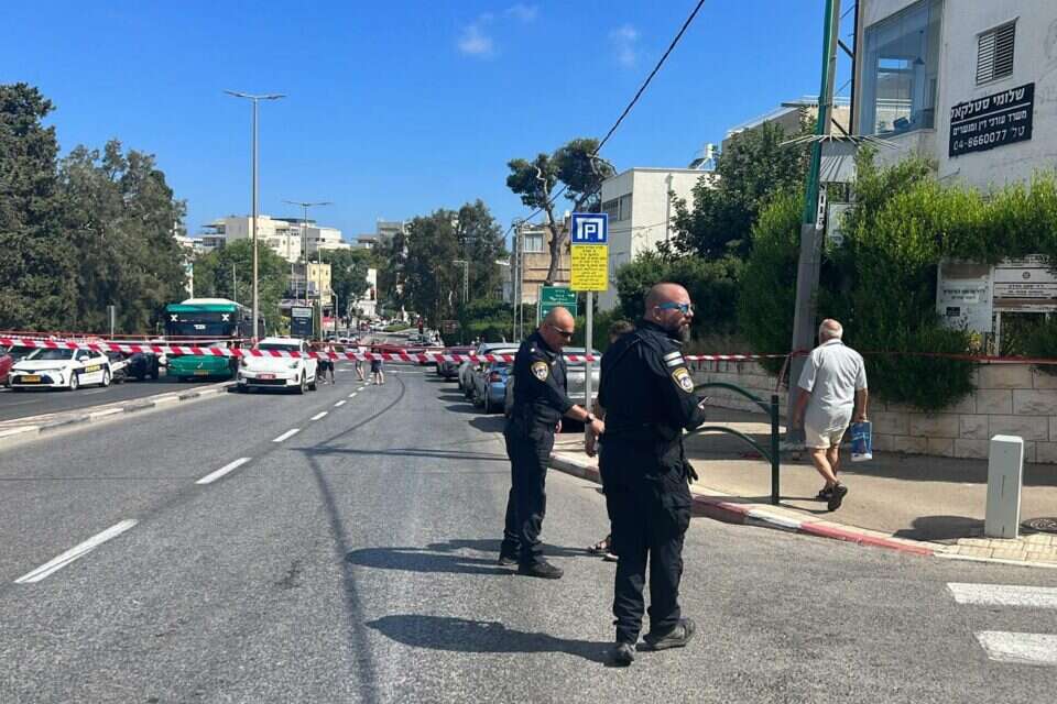 זירת הרצח בחיפה, שדרות מוריה , דוברות המשטרה