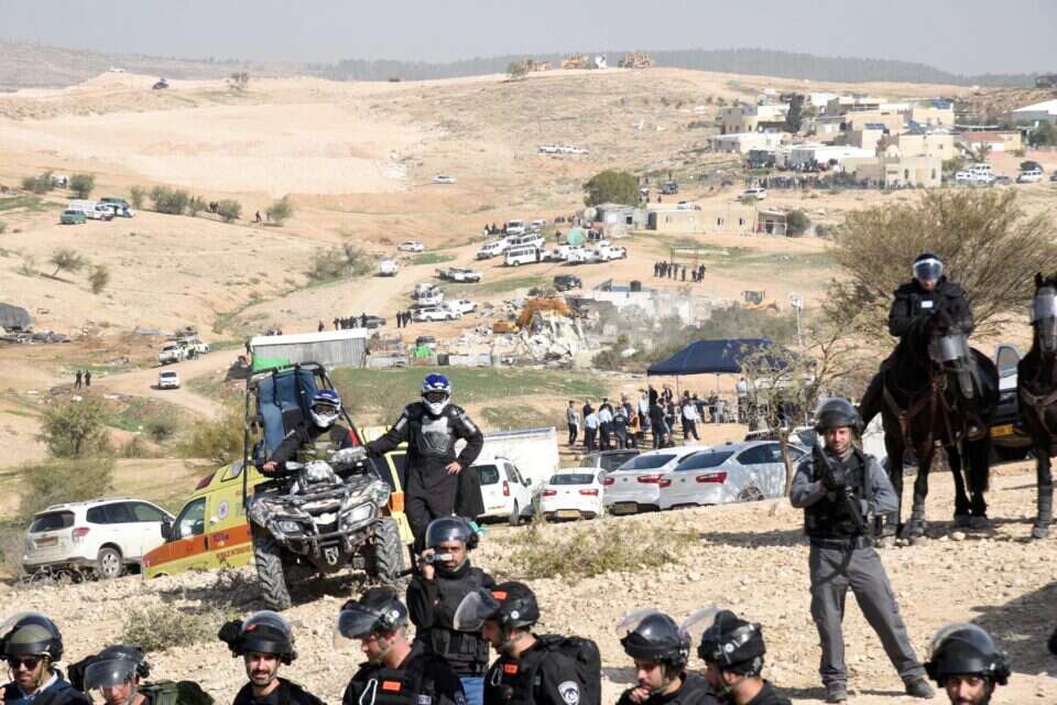 אום אל־חיראן. 18 בינואר 2017 ,  דודו גרינשפן