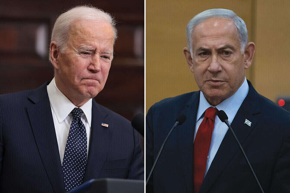 ראש הממשלה נתניהו והנשיא ביידן