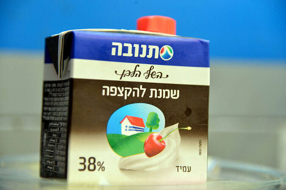 שמנת להקצפה , תנובה