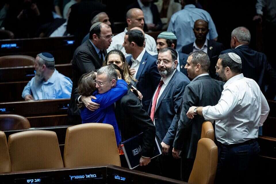 העברת חוק צמצום עילת הסבירות בקריאה ראשונה, ארכיון , יונתן זינדל/פלאש90