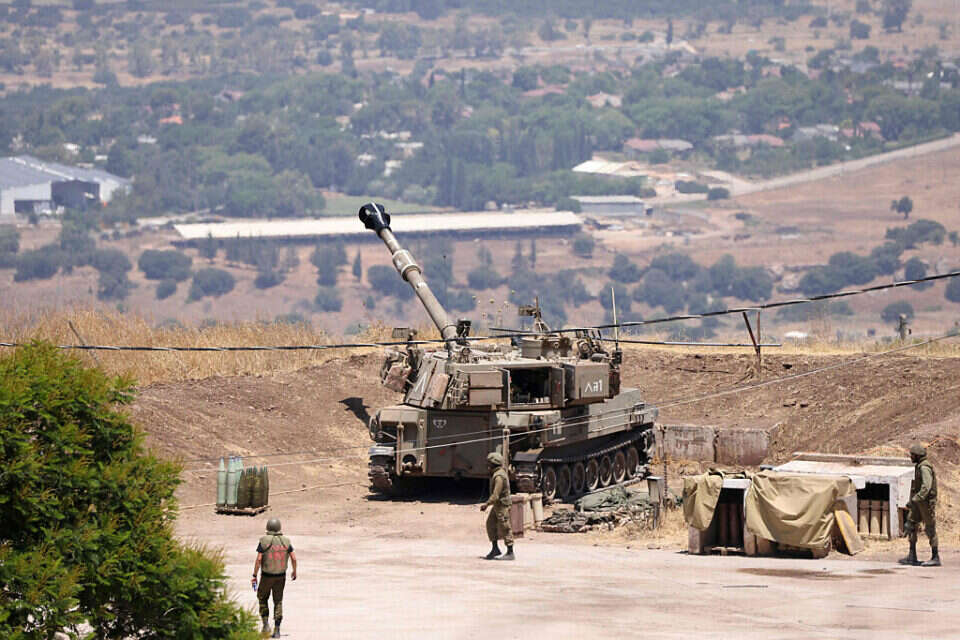חיילי צה"ל בגבול הצפוני עם לבנון