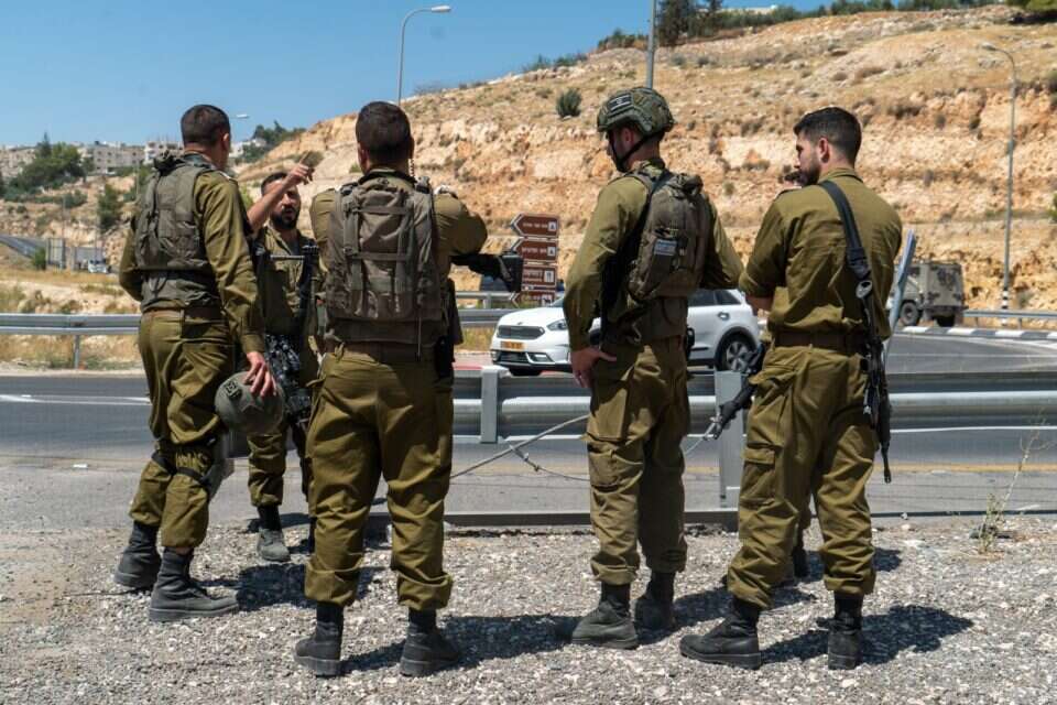 זירת פיגוע בצומת תקוע (ארכיון) , דובר צה"ל