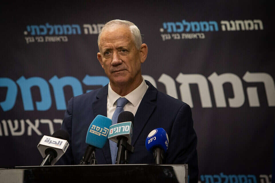 יושב ראש "המחנה הממלכתי" בני גנץ