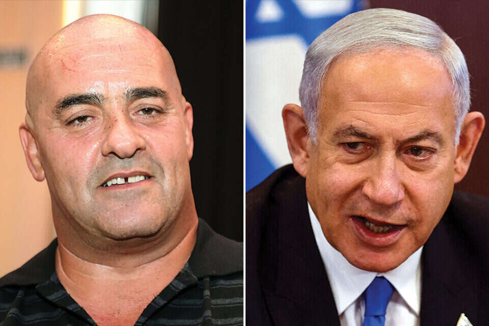 ראש הממשלה נתניהו ואיציק זרקא , רויטרס