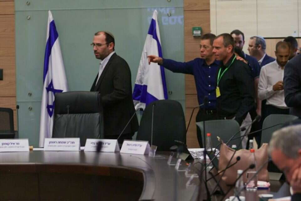 חה"כ שמחה רוטמן בוועדת החוקה , אורן בן חקון