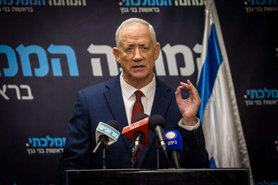 יו"ר המחנה הממלכתי בני גנץ , אורן בן חקון