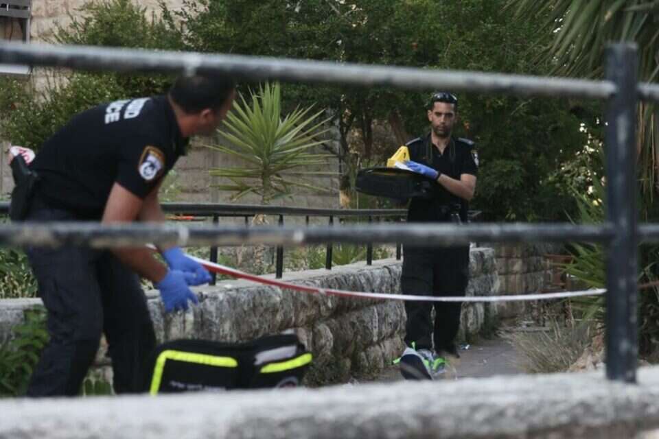 זירת פיגוע ההדקירה בירושלים , אורן בן חקון