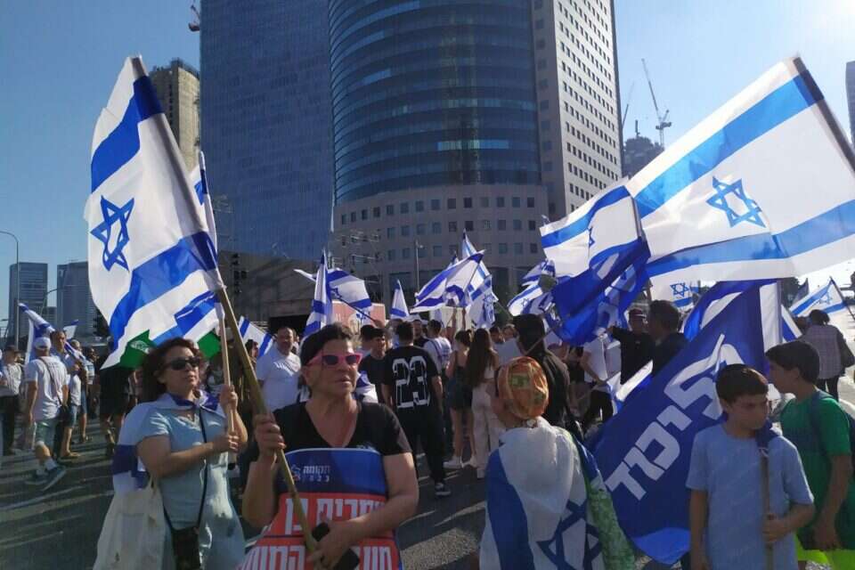 הפגנה הימין בקפלן (ארכיון) , TPS טליה הכל