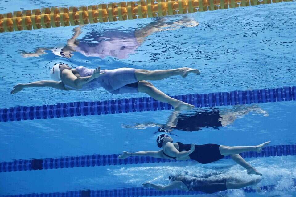 אנסטסיה גורבנקו במשחה הלילה. סיימה רק במקום ה-29 הכללי , רויטרס