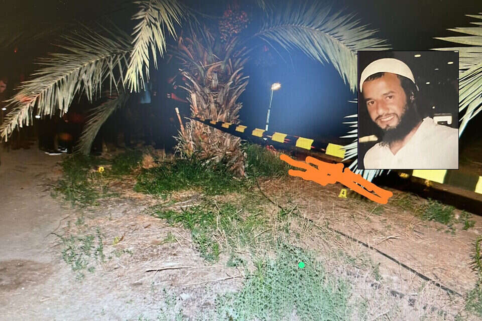 הנרצח על רקע זירת הרצח בבקעת הירדן , דוברות המשטרה