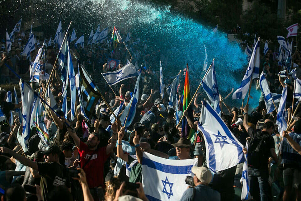 מחאה נגד החקיקה , GettyImages