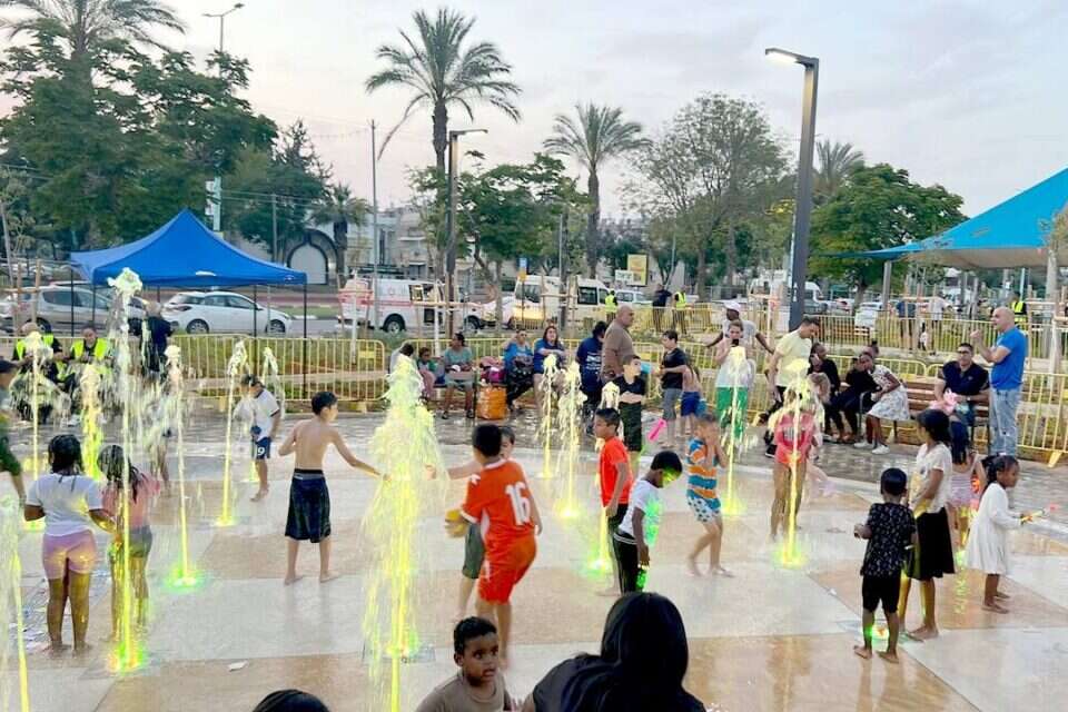 מזרקת המשחק בלוד