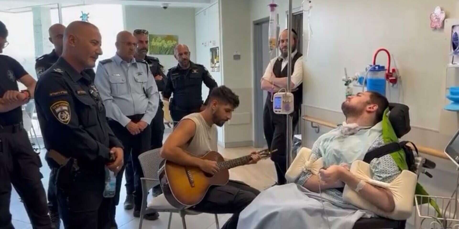 עידן עמדי בבית החולים , ללא