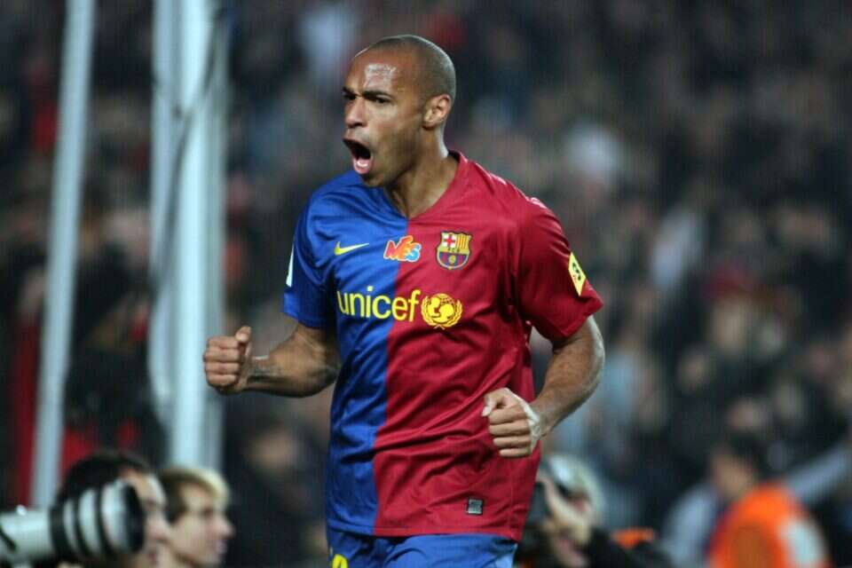 תיירי הנרי. ביקור ראשון בישראל , באדיבות FC Barcelona
