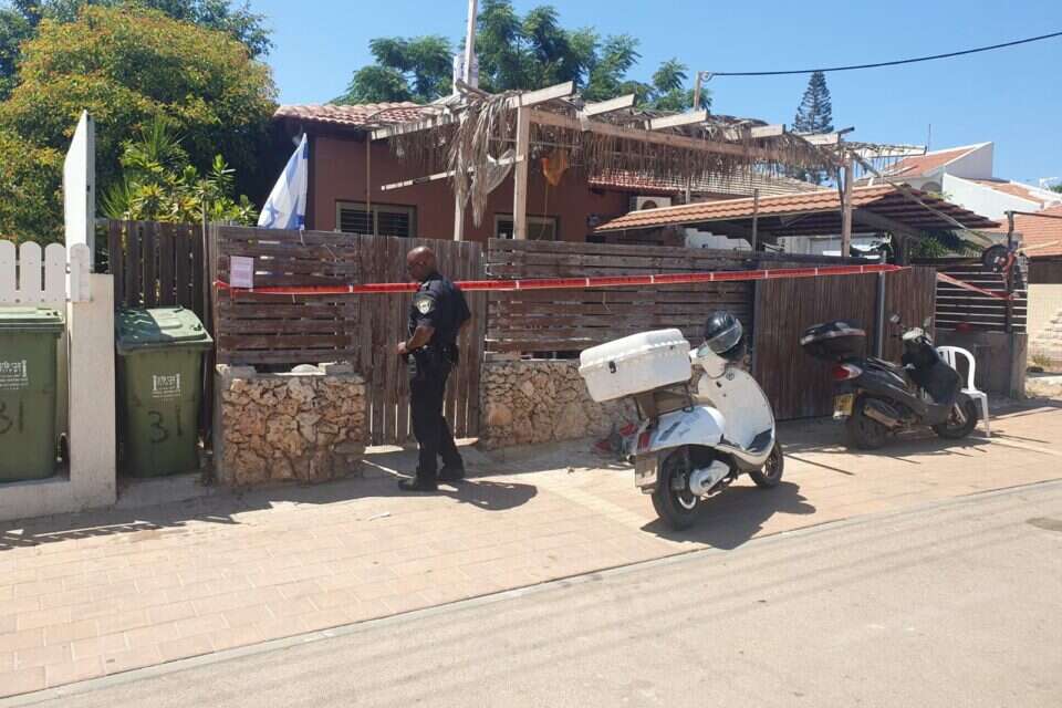 זירת ההצתה בנתניה