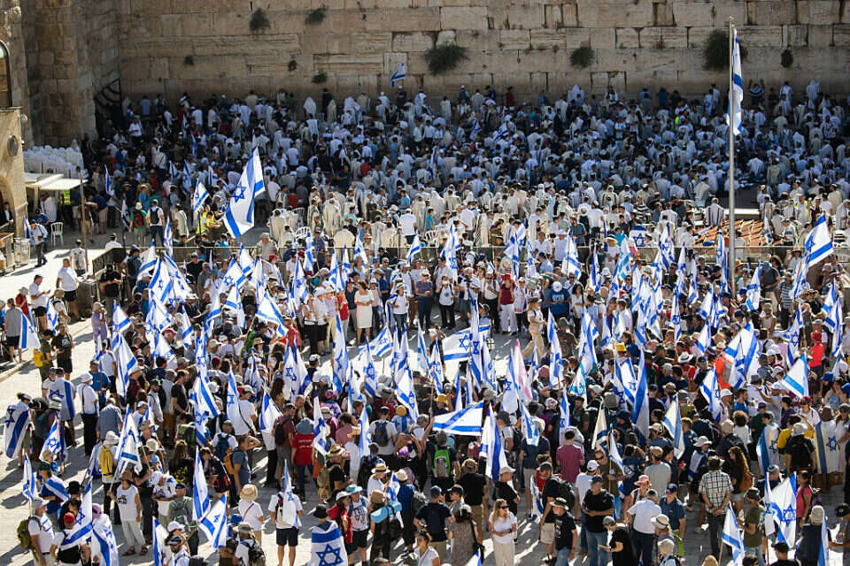 תפילה לאחדות בהשתתפות מתנגדי ותומכי הרפורמה בכותל, קיץ 2023
, אורן בן חקון