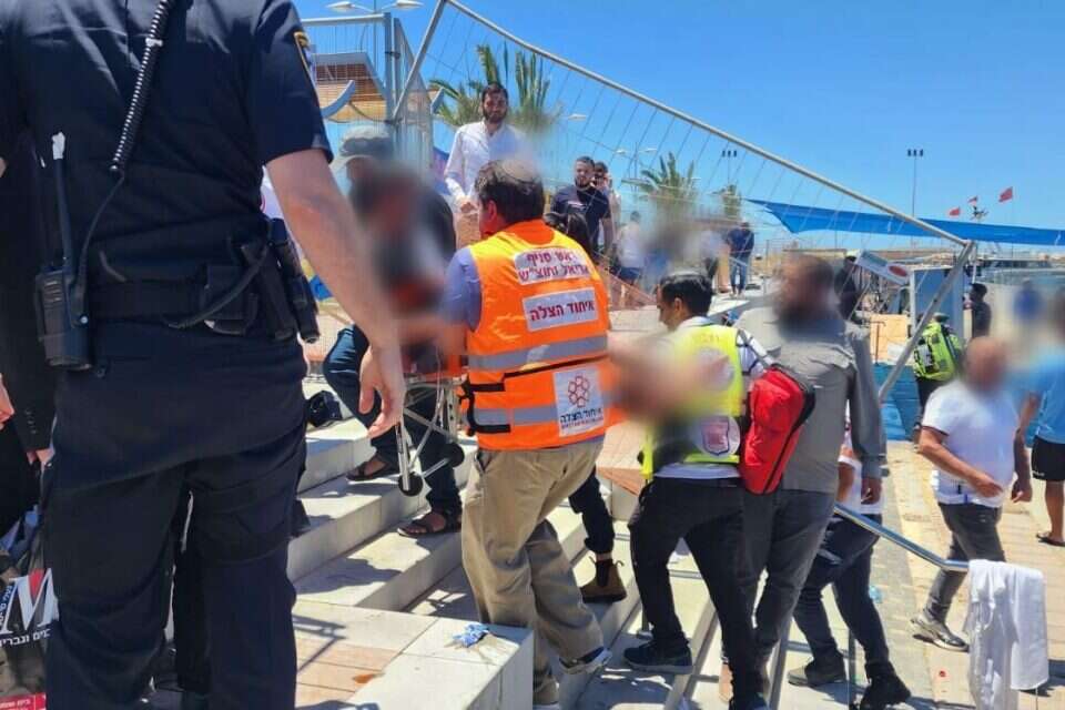 מקום האירוע, המרינה הכחולה, אשדוד , איחוד הצלה