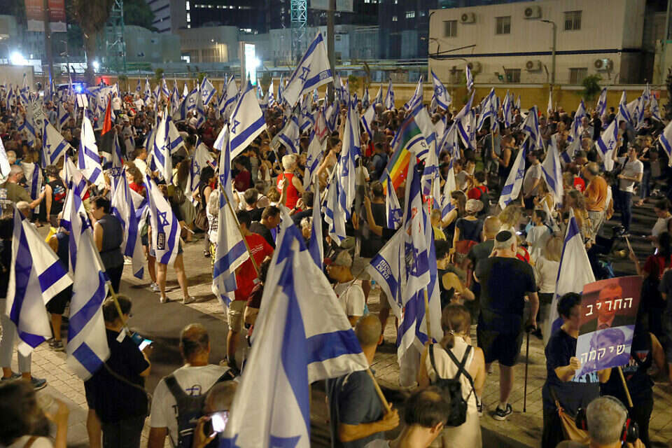 המחאה נגד הרפורמה המשפטית בתל אביב , גדעון מרקוביץ