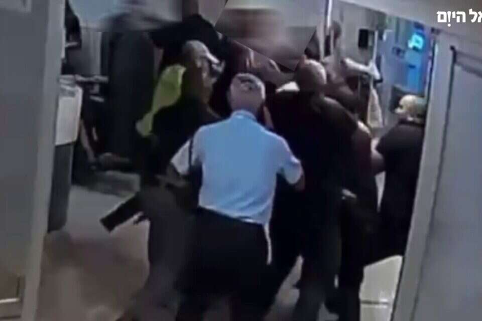 תיעוד האלימות בבית החולים רמב"ם