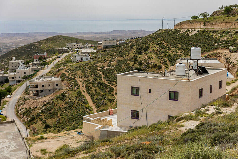 בנייה פלשתינית בדרום הר חברון (ארכיון) , נעמה שטרן