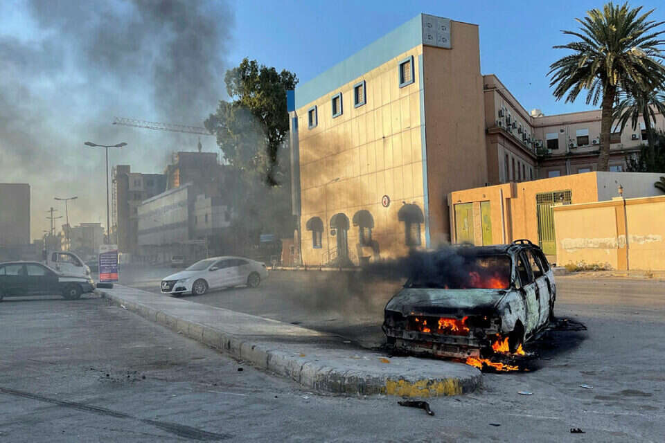 עימות צבאי בטריפולי, לוב , AFP