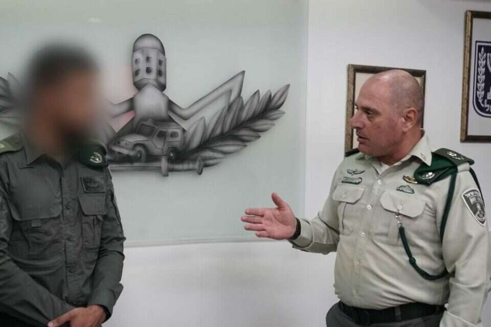 "גאה להיות קצין מג"ב" , דוברות המשטרה