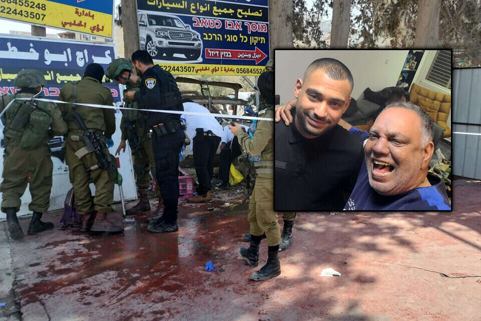 הנרצחים בפיגוע בחווארה, סיילאס-שי (60) ובנו אביעד (28), על רקע הזירה , TPS