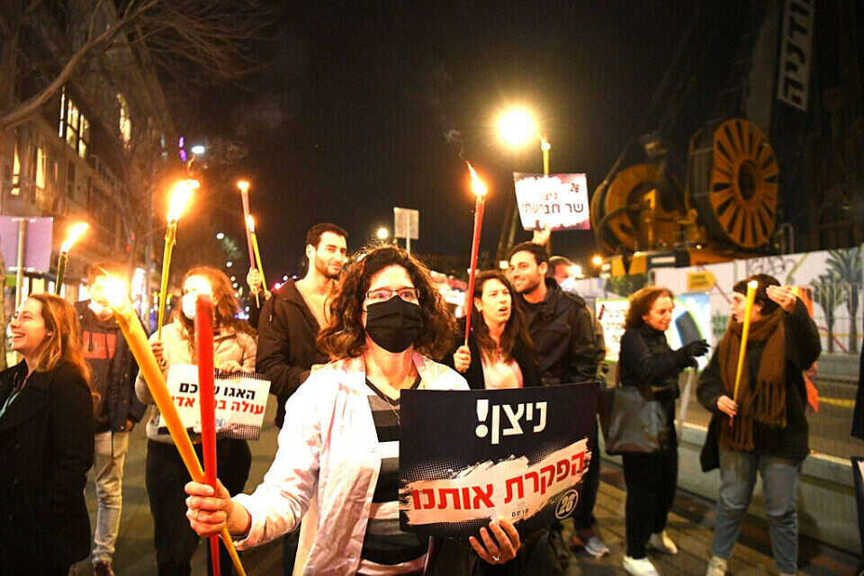 הפגנת המתמחים (ארכיון) , יוסי זליגר
