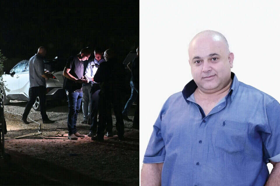 הנרצח גאזי סעב לצד הזירה , ללא קרדיט