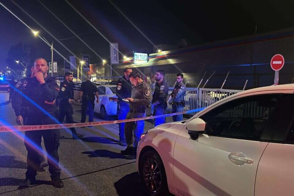 זירת הרצח בקריית ביאליק , דוברת המשטרה