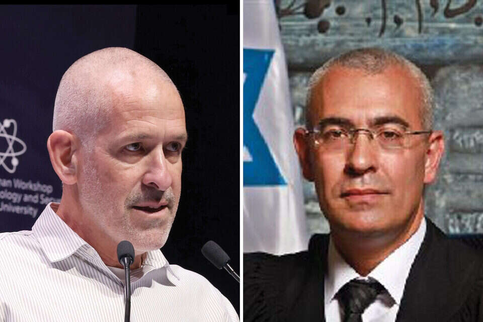 השופט גרוסקופף וראש השב"כ בר