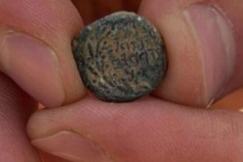 המטבע שנמצא , ביה"ס שדה כפ"צ