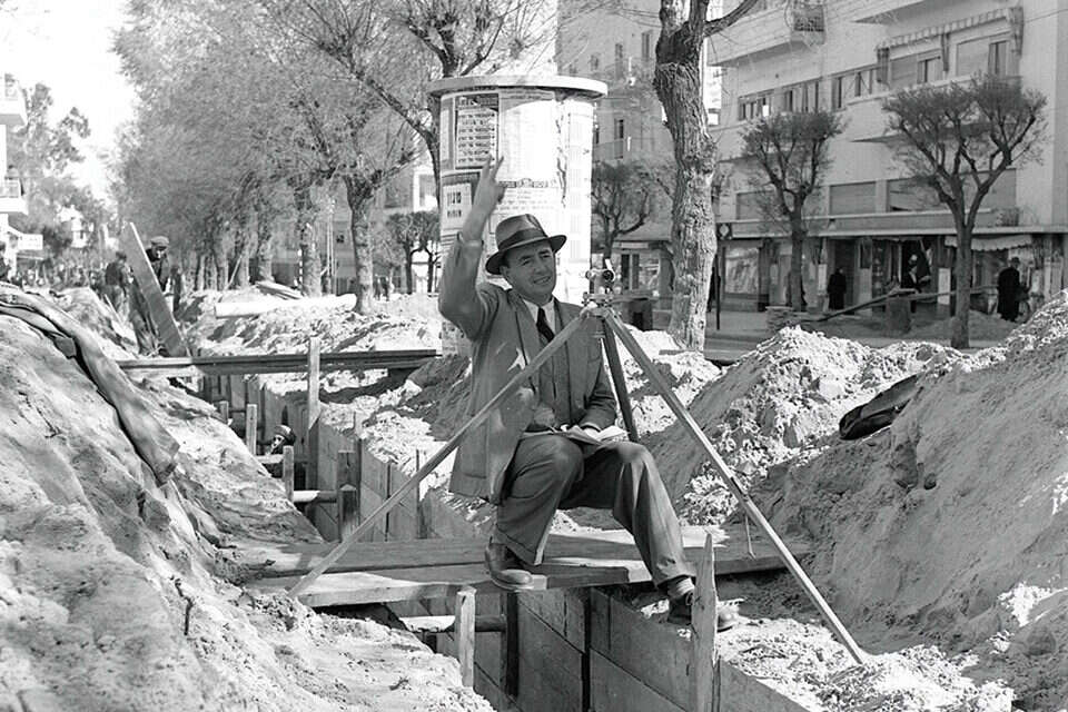 שיפוץ מערכת הביוב של תל אביב, שנעשה ב־1955 , פריץ כהן, לע"מ