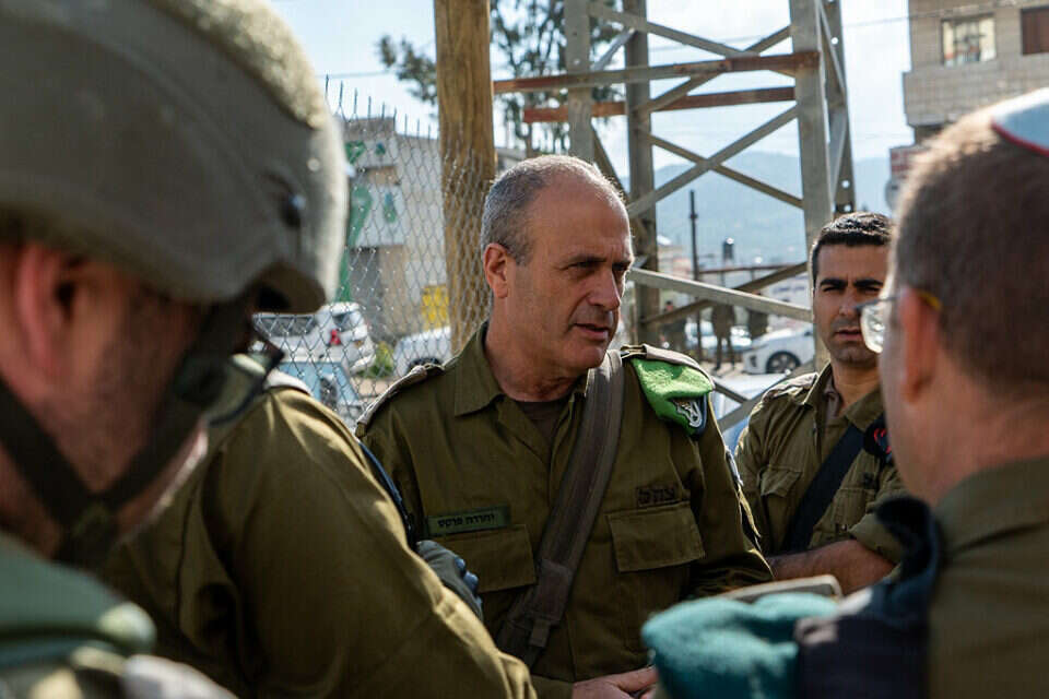 מפקד פיקוד מרכז יהודה פוקס (ארכיון) , דובר צה"ל