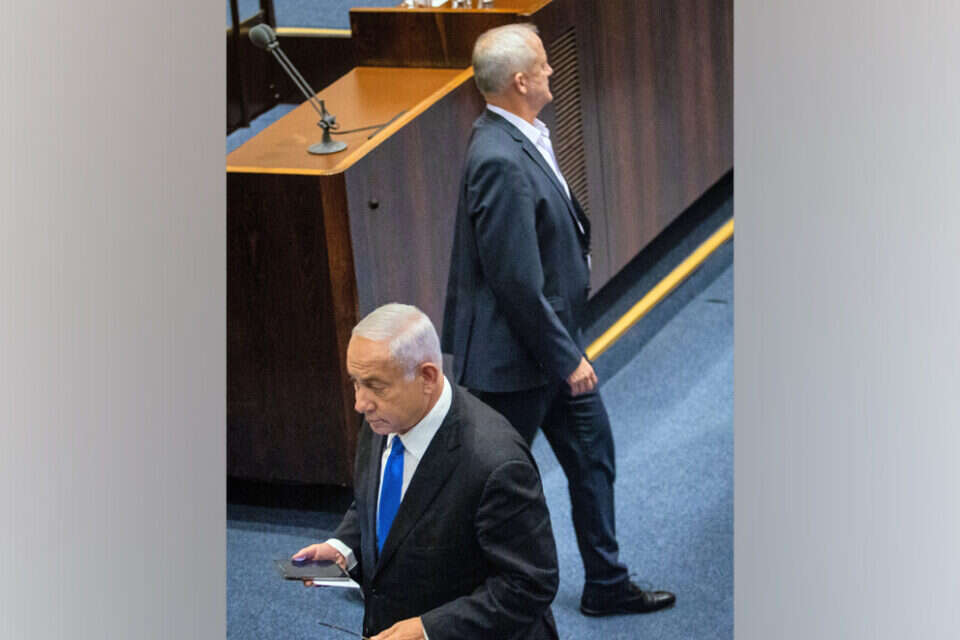 נתניהו זגזג, גנץ סגר את הדלתצילום: אורן בן חקון