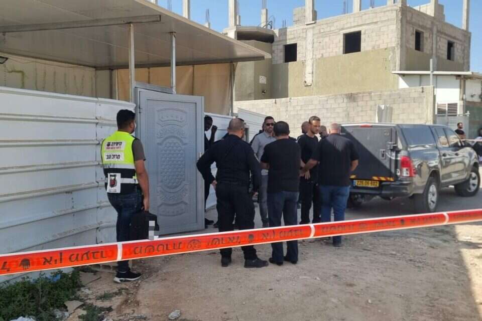 זירת אירוע פשע ברהט (למצולמים אין קשר לכתבה) , יחידה 360