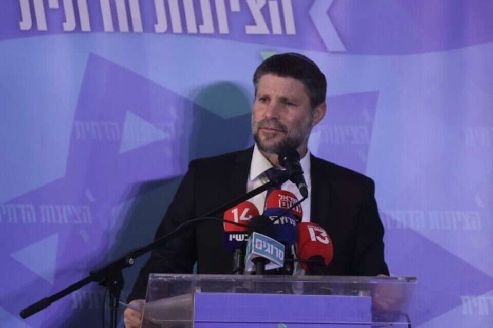 שר האוצר בצלאל סמוטריץ'