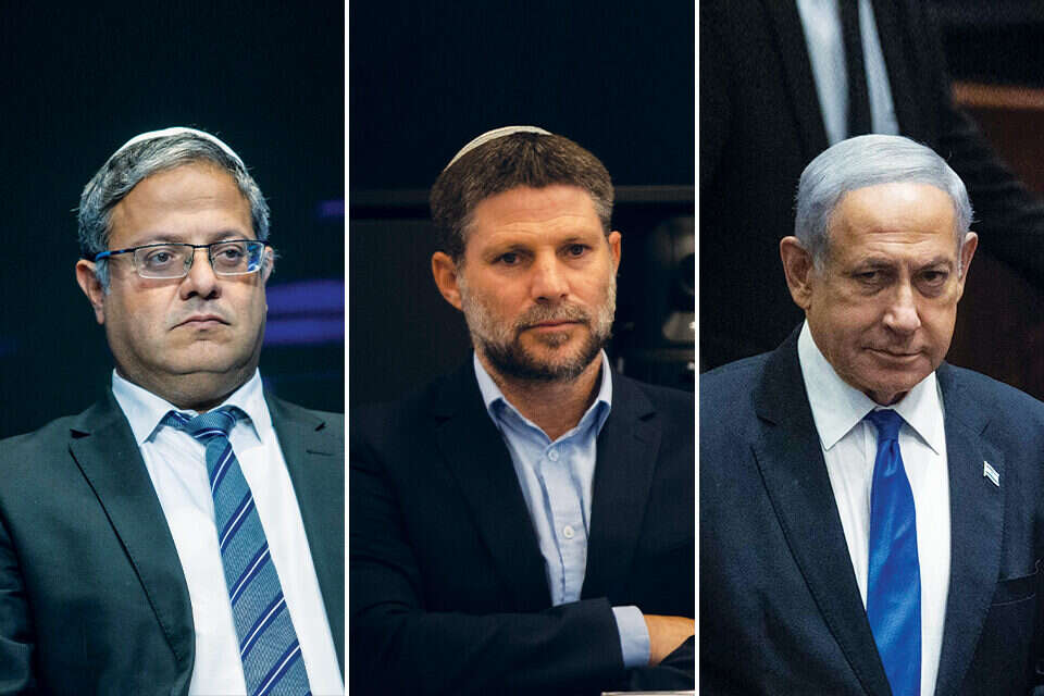 רה"מ בנימין נתניהו, השר בצלאל סמוטריץ', השר בן גביר