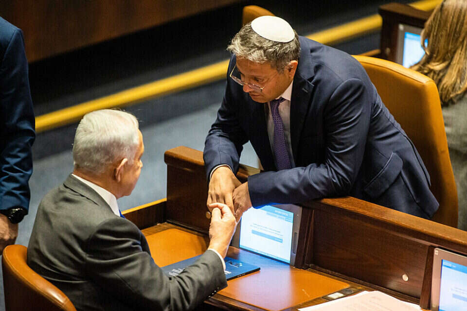 השר בן גביר וראש הממשלה נתניהו (ארכיון)